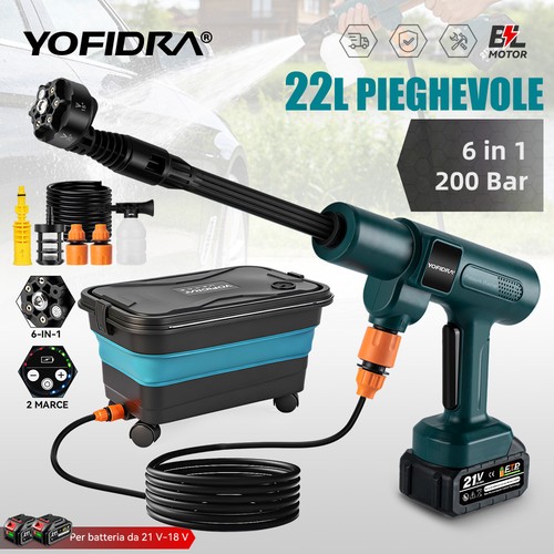 Idropulitrice batteria alta - batteria,